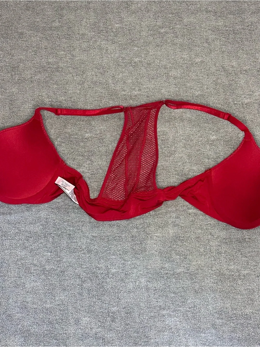 Victoria's Secret Red Racerback Push-Up Bra - Picture 6 of 7